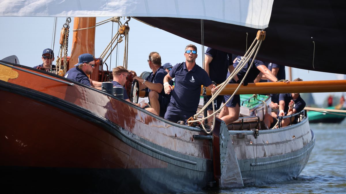 Skûtsje Heerenveen goed uit de start bij 'Costa del Lemmer'