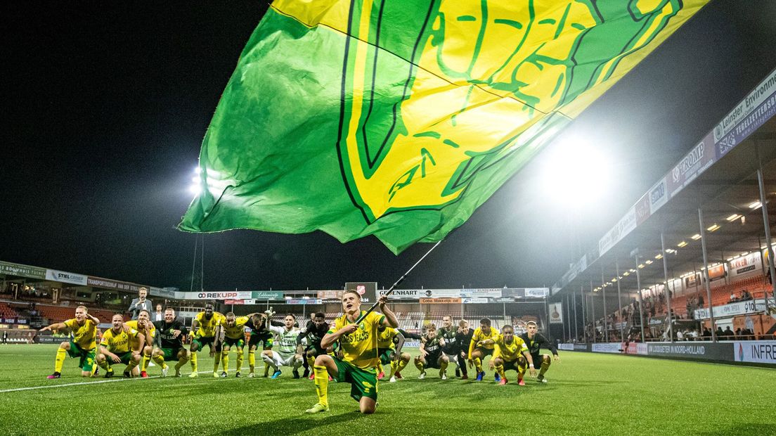 ADO viert overwinning op FC Volendam, eerder dit seizoen
