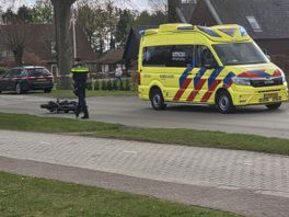 Motorrijder ernstig gewond na aanrijding in Odoorn