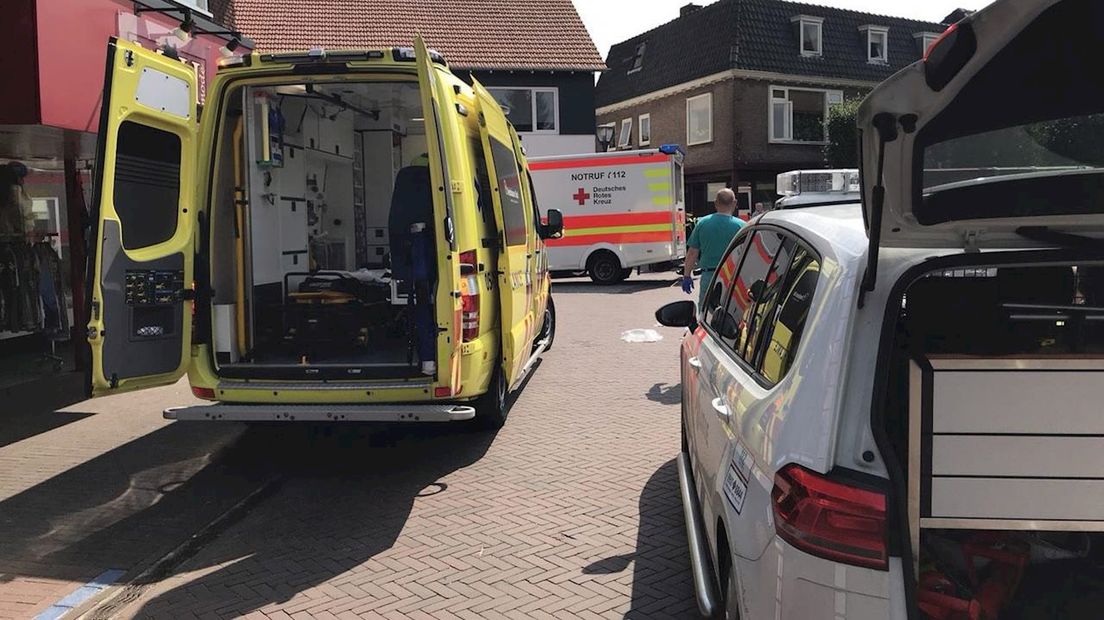 Traumahelikopter opgeroepen in Denekamp