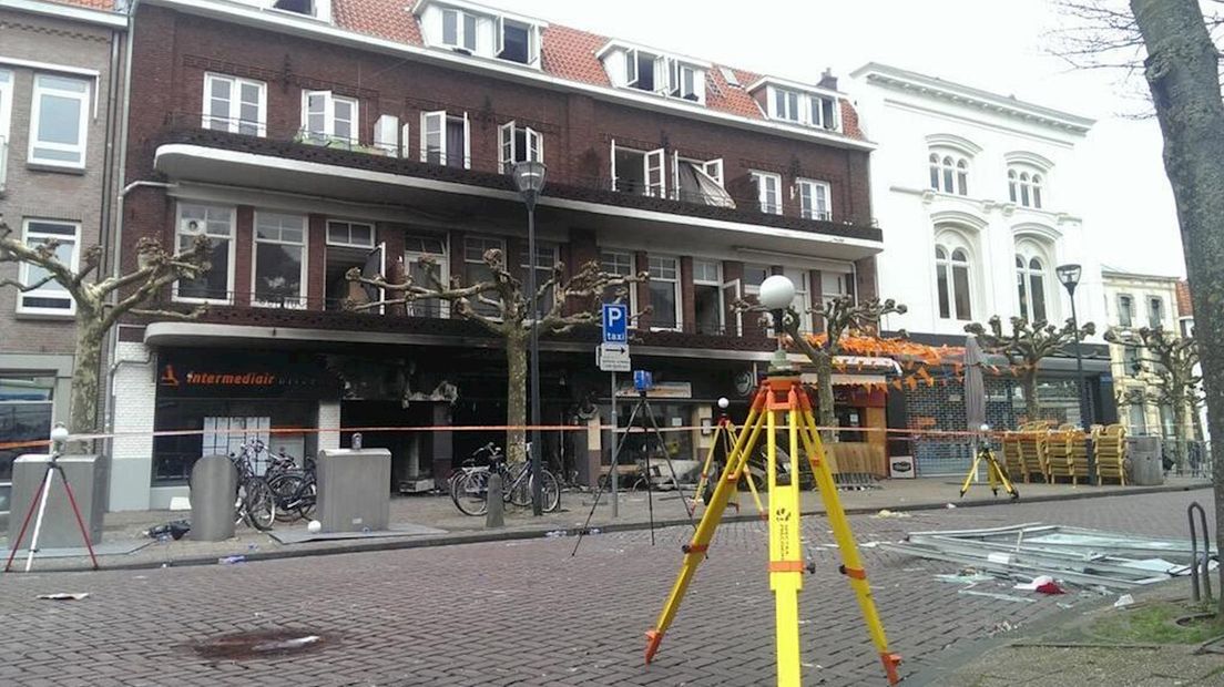 Explosie in lunchroom Da Vinci in Zwolle