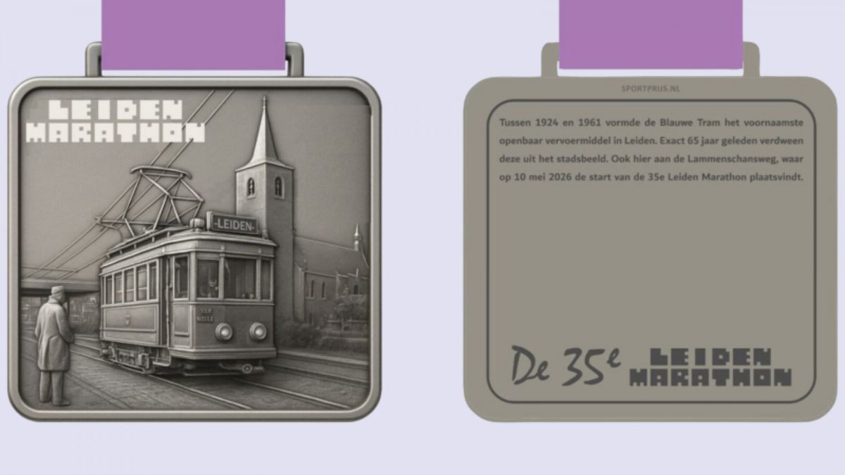 Sportnieuws | Blauwe Tram op de medaille van de Leiden Marathon - Nieuwe voorzitter voor VV Katwijk