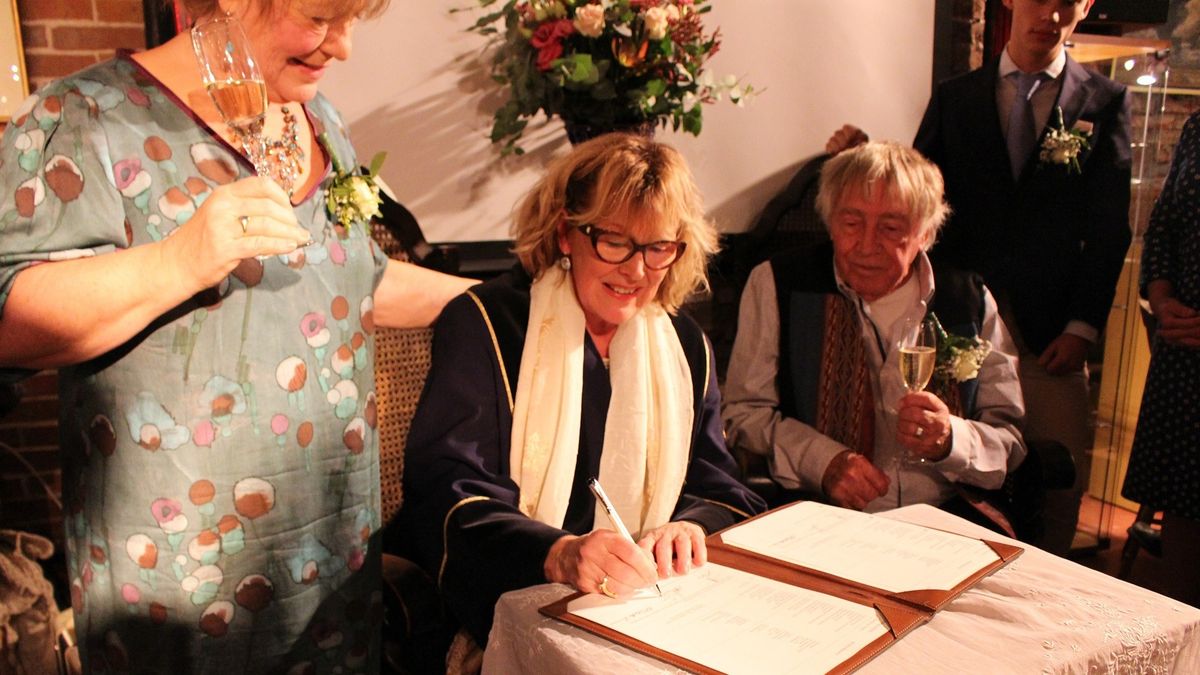 Eerste huwelijk in nieuwe gemeente Westerkwartier voltrokken