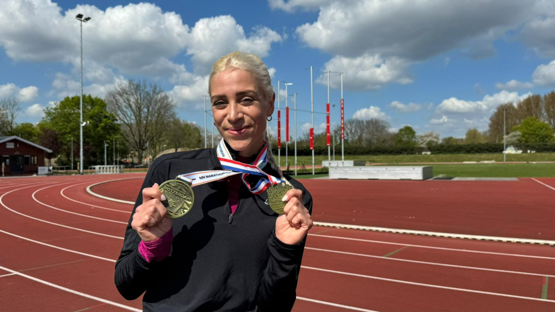 Mikky Keetels liep talloze rondjes rond de Utrechtse singel voordat ze Nederlands kampioen werd