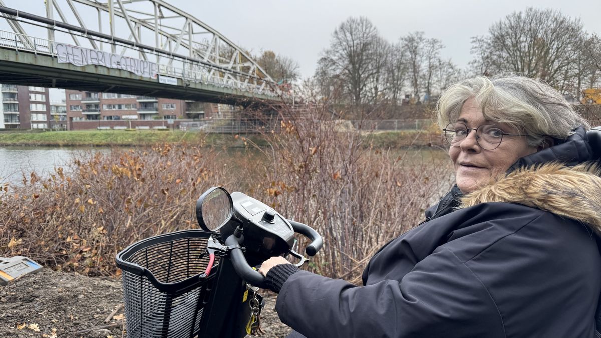 Annette baalt van dichte brug Urmond: 'Ik ben mijn onafhankelijkheid kwijt'
