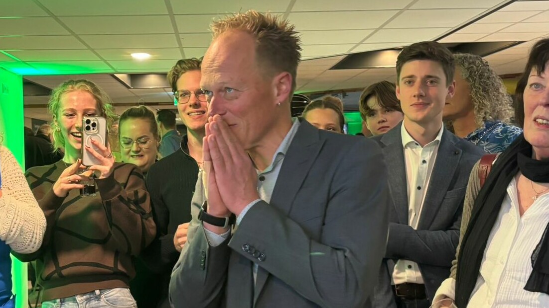 Fractievoorzitter Dennis Bekius van Smallingerlands Belang