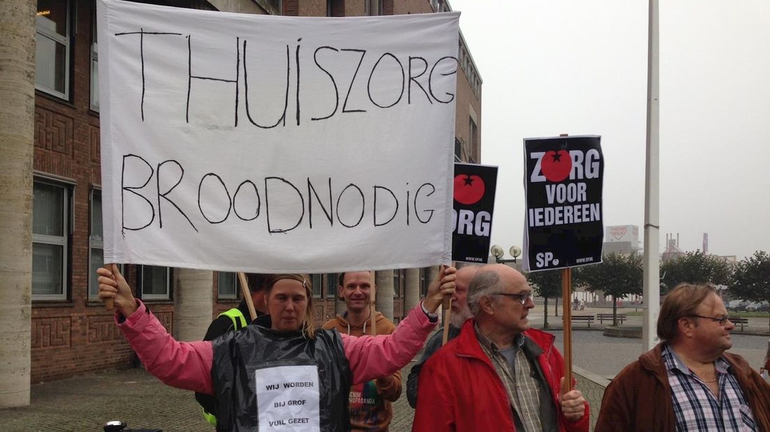 Protestactie in Hengelo