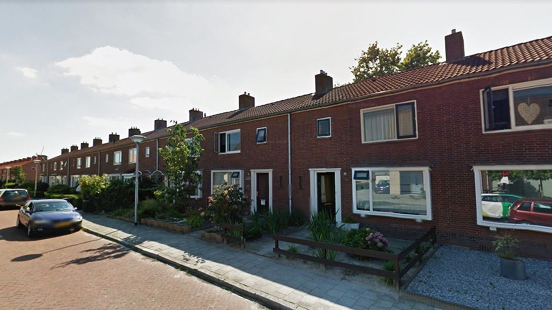 De M.A. de Ruyterlaan in Winschoten
