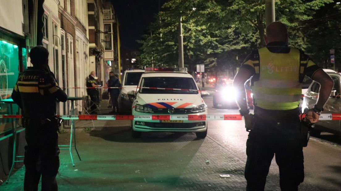 Het slachtoffer werd naar het ziekenhuis gebracht