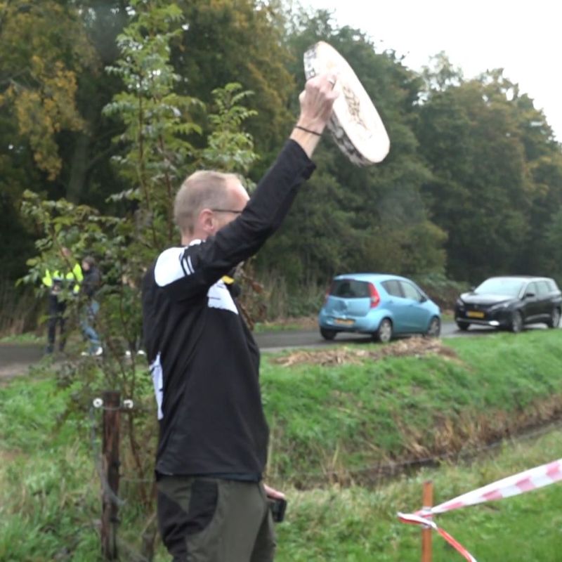 De start van het WK Backyard Ultra in Nederland is in Gorinchem Rijnmond