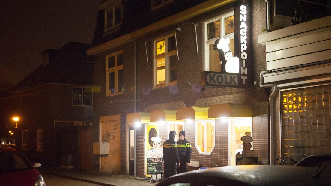Politie onderzoekt overval op snackbar Kolk in Zwolle