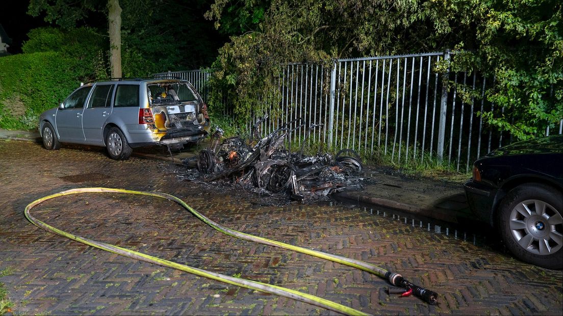 Autobrand in Deventer