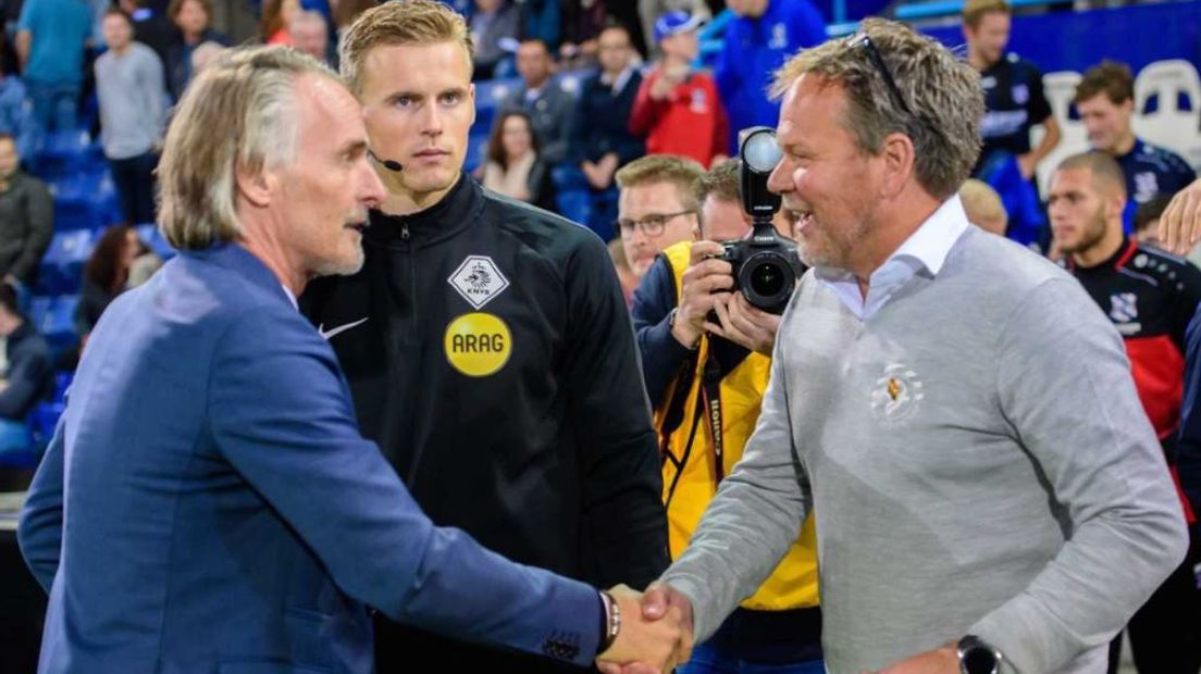 Trainer Henk de Jong vond dat er niks af te dingen viel op de pijnlijke nederlaag van De Graafschap thuis tegen Heerenveen.
