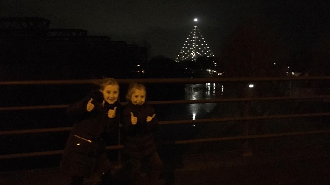 De 'grootste kerstboom' in IJsselstein