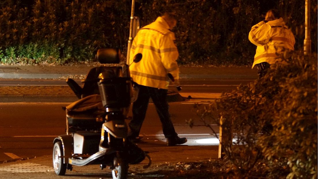 Scootmobiel aangereden in Haaksbergen