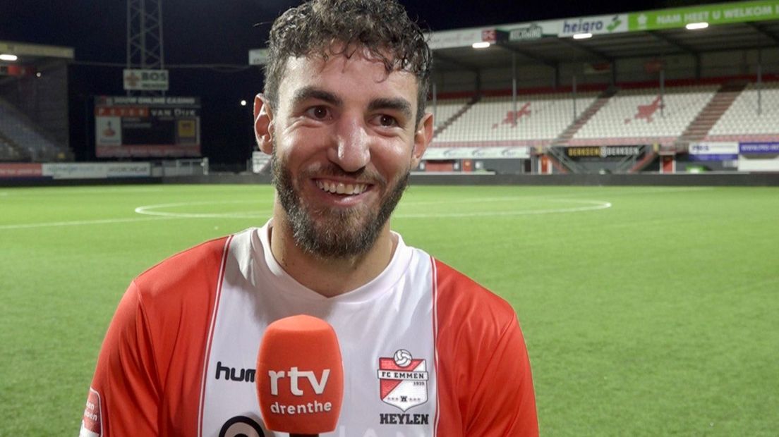 Michaël Heylen scoorde zijn eerste treffer op Nederlandse bodem