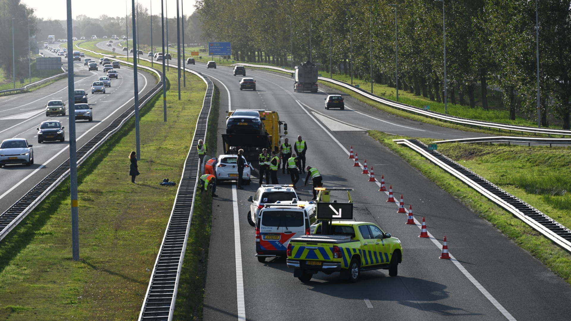 112-nieuws Donderdag 10 Oktober: Vrachtwagen Botst Op Personenauto • A7 ...