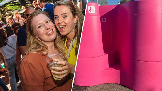 Voor het eerst urinoirs voor vrouwen tijdens de Vierdaagsefeesten