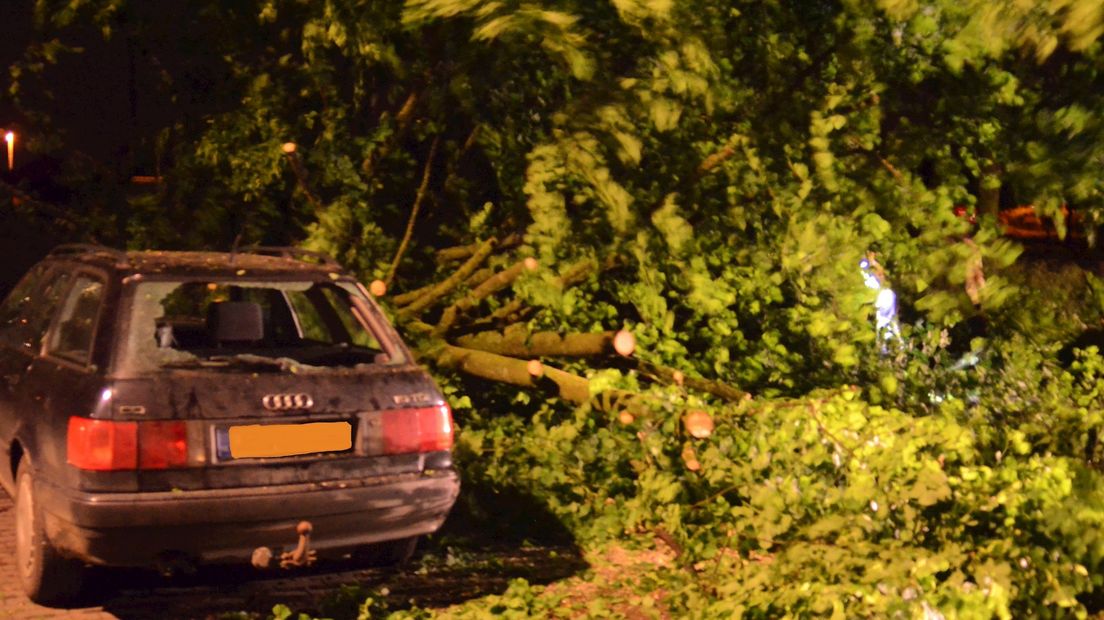 Stormschade in Deventer