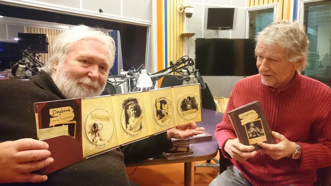 Henk Scholte en Hans vd Lijke met de nieuwe cd-box