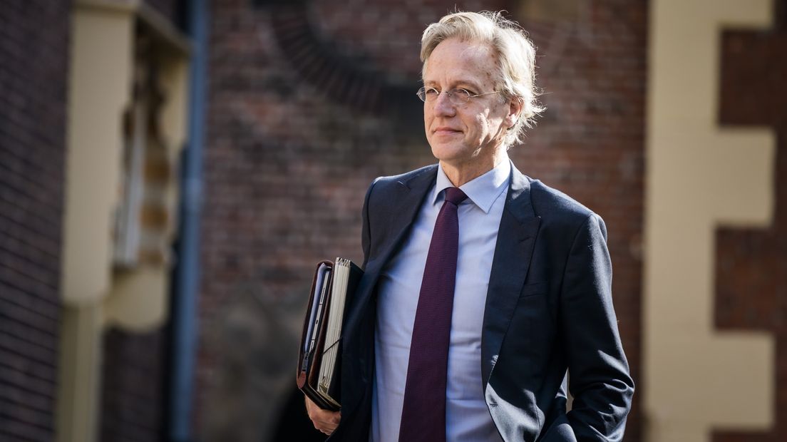 Minister Robbert Dijkgraaf van hoger onderwijs
