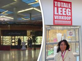 Cadeauwinkel van Monika, een van de eerste winkels in Winkelcentrum Zuidplein, moet na 60 jaar dicht