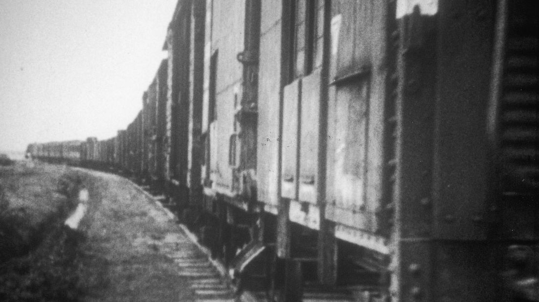 De 245 Roma en Sinti werden in één trein weggevoerd (Rechten: Herinneringscentrum Kamp Westerbork)