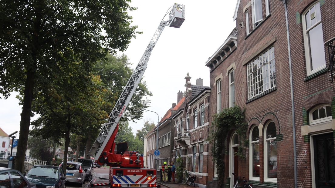 Brand in woning centrum Middelburg snel onder controle