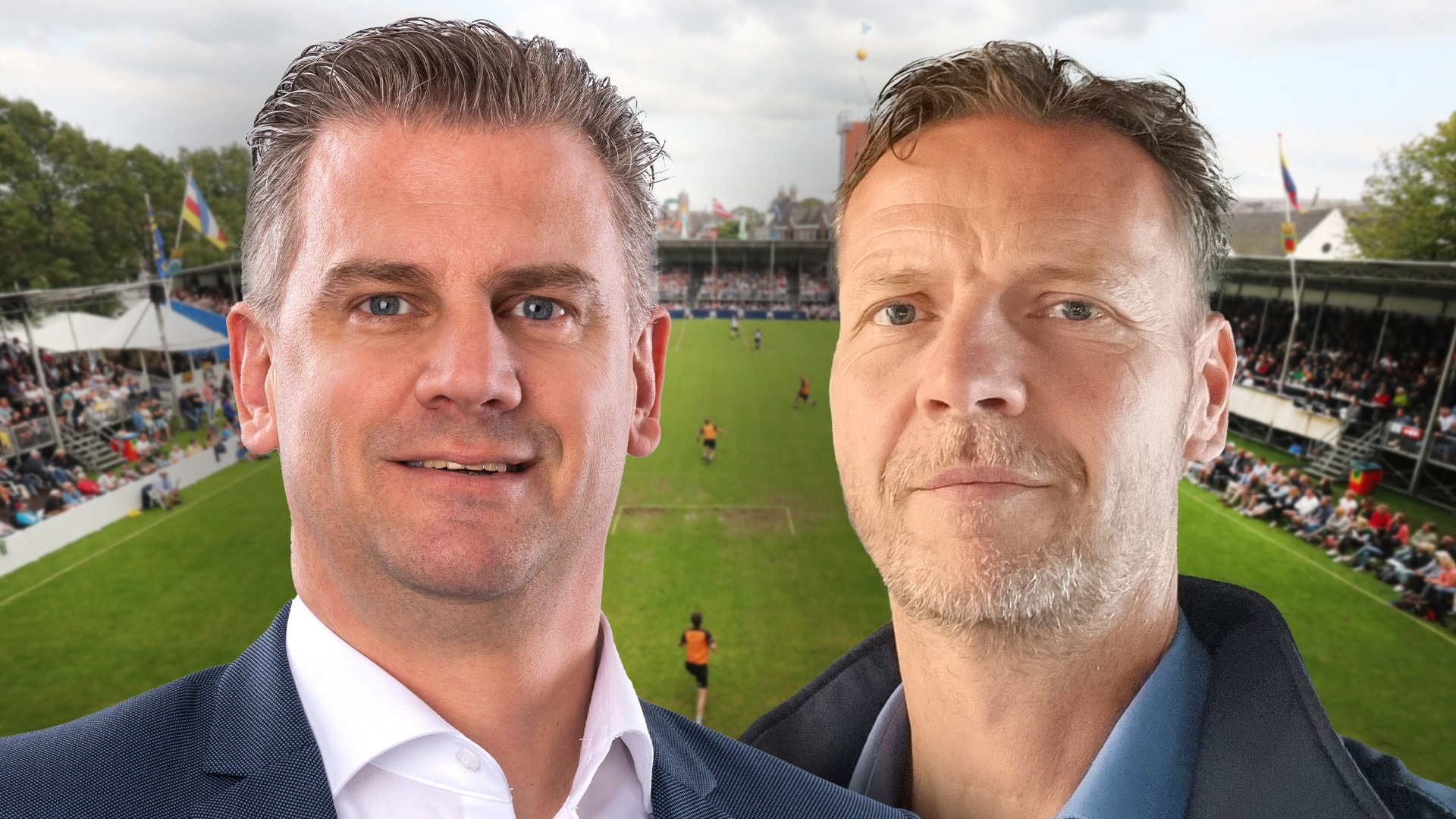 Kaatsanalisten Jan Willem van Beem en Dirk Jan van der Woud