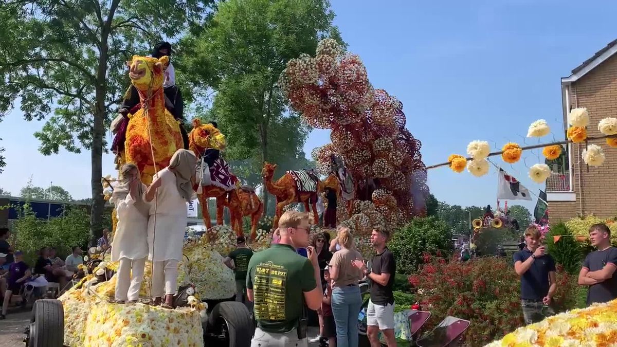 Iedereen Sint Jansklooster doet mee aan het bloemencorso
