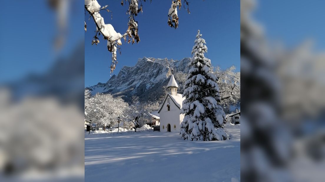 Sneeuw bij Evelien Thielen