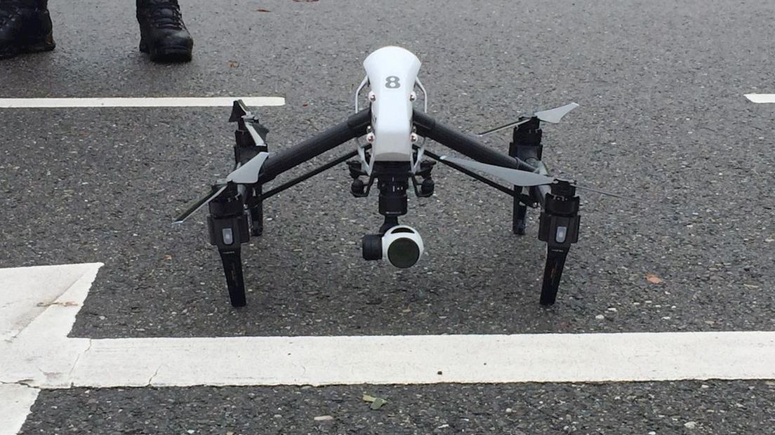 Politie zet drones in bij onderzoeken in Oost-Nederland