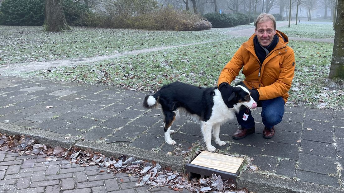 Paul Vischer kijkt 's avonds beter uit waar hij loopt vanwege de 'putdekseldief'