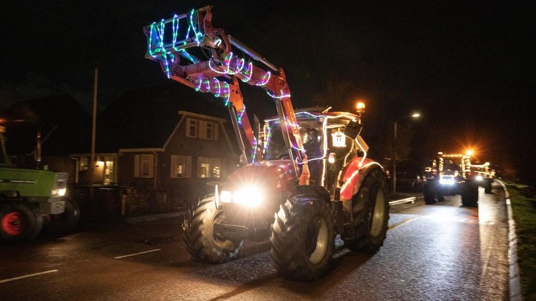 Een discotrekker in volle glorie