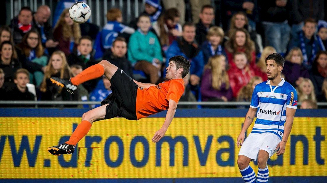 Patrick Jurgens namens HHC tegen PEC Zwolle