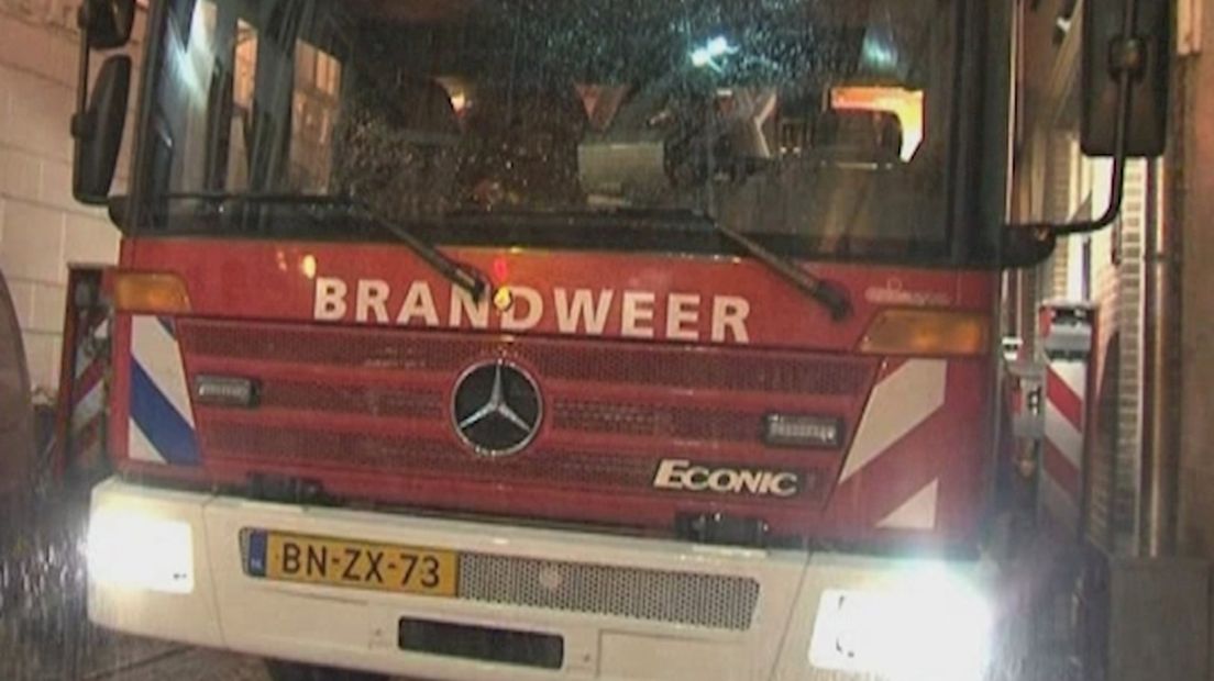 Brand in flat Kampen