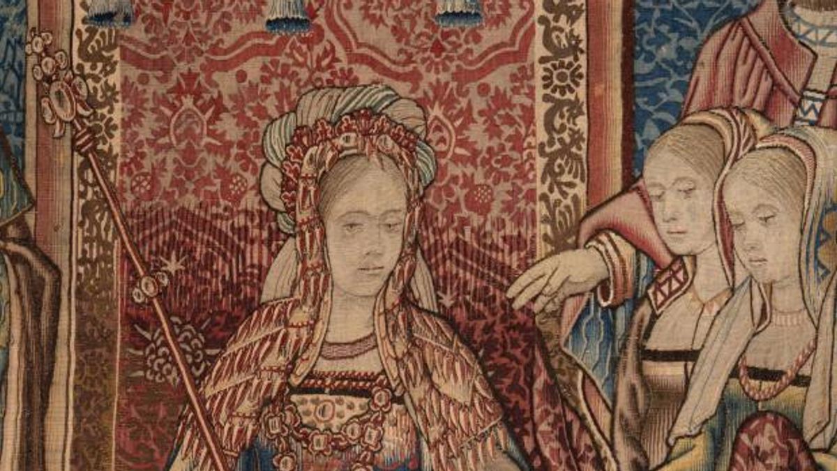 Lang verloren tapijt uit de tijd van Henry VII teruggevonden in Maastricht