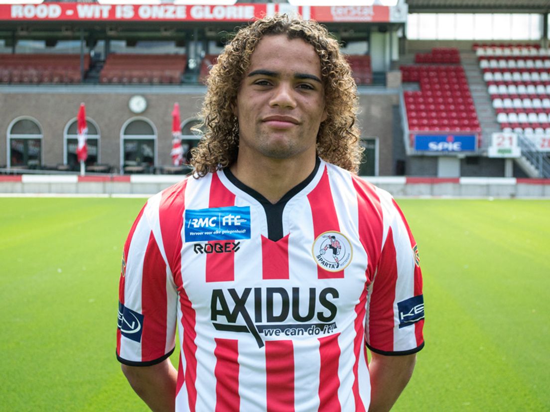 Kenny Teijsse in het shirt van Sparta