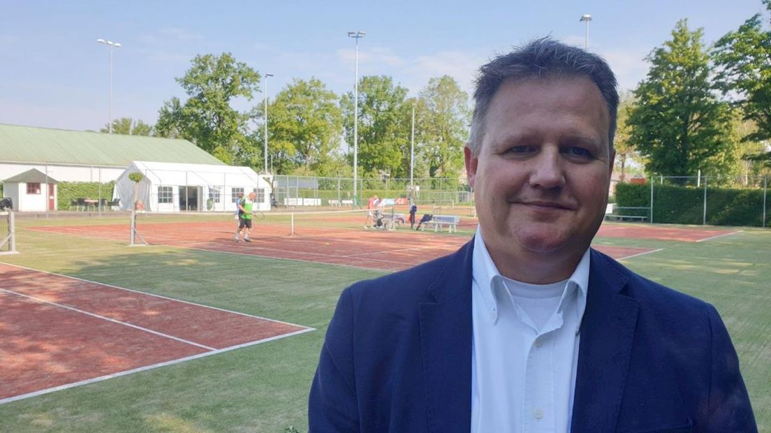 Rob Bakker van Tennisvereniging Heino