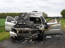 Auto uitgebrand in Smilde