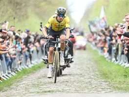 Indrukwekkende Tim van Dijke raakt topklassering in Parijs-Roubaix kwijt