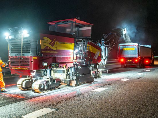 A28 bij Assen-West weer volledig open na nachtelijke herstelwerkzaamheden