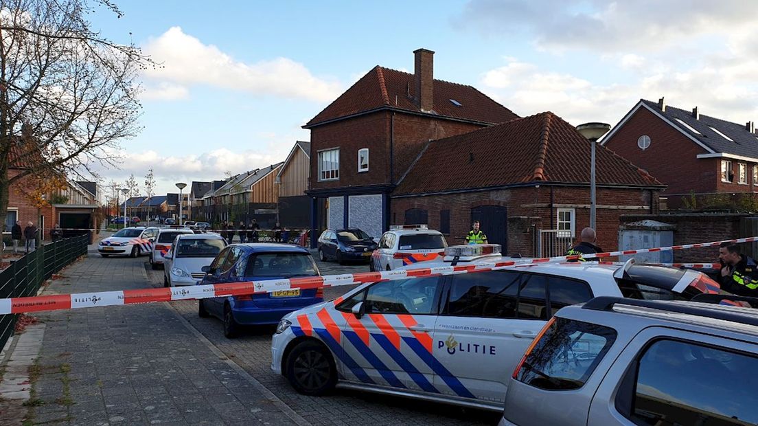 De politie in Enschede rukte massaal uit