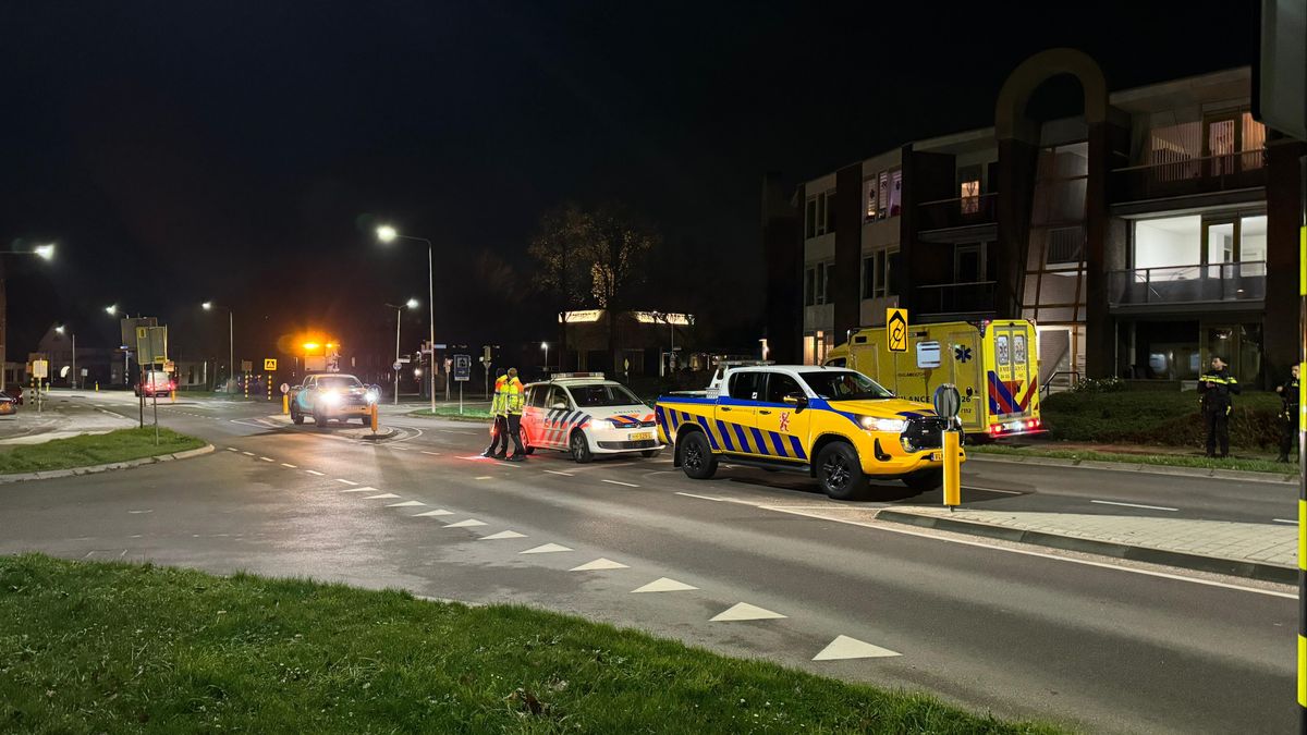 Voetganger aangereden door auto in Hulsberg