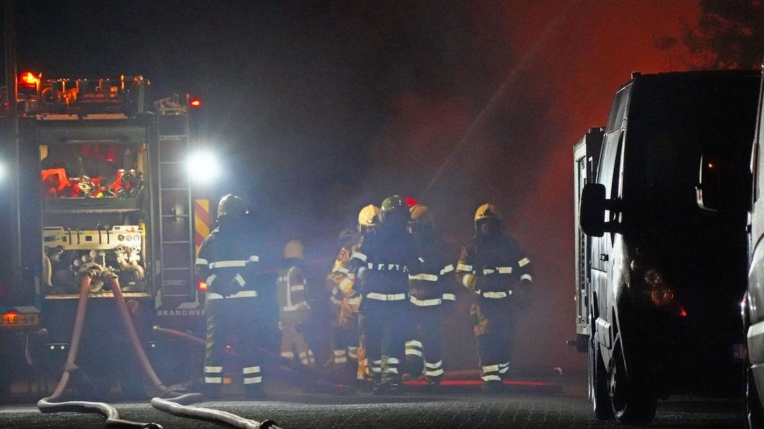 Brand autobedrijf De Krim