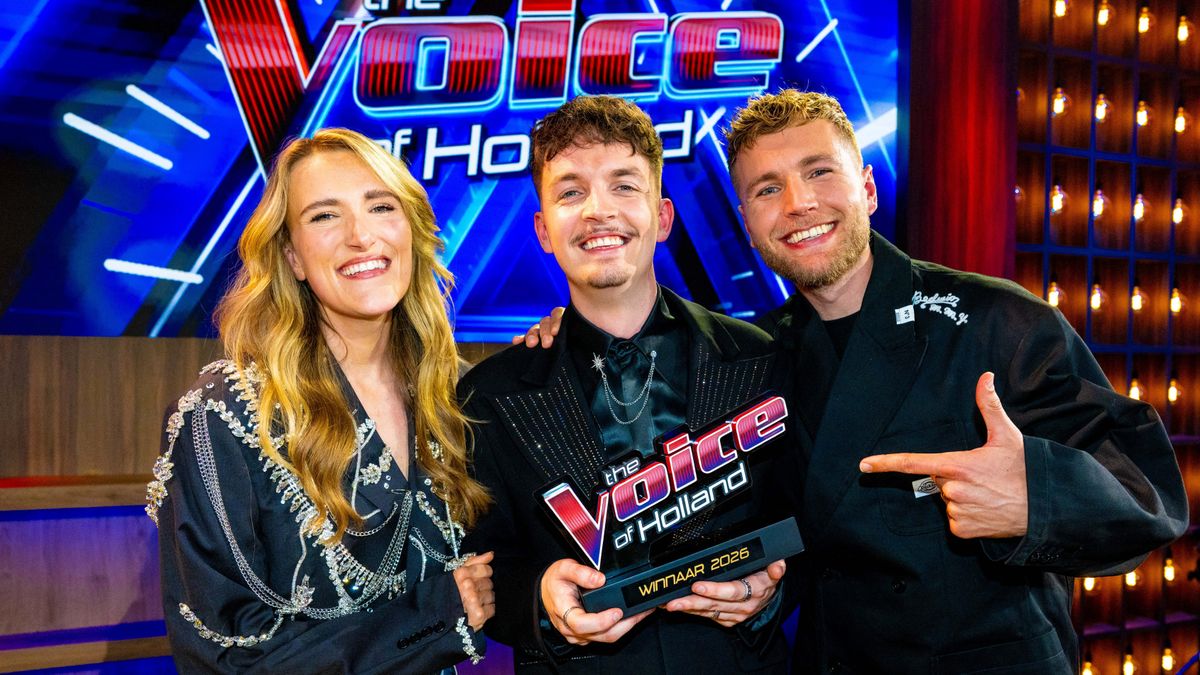 Ruben (26) uit Hengelo is de winnaar van The Voice of Holland