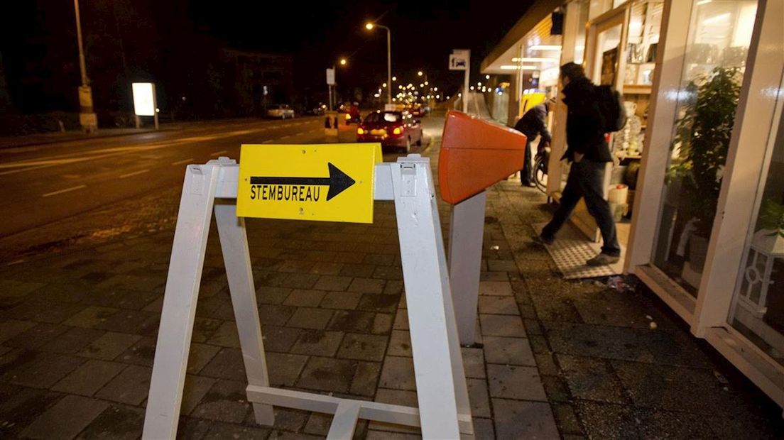 Stemmen op het station in Castricum kan 's nachts al