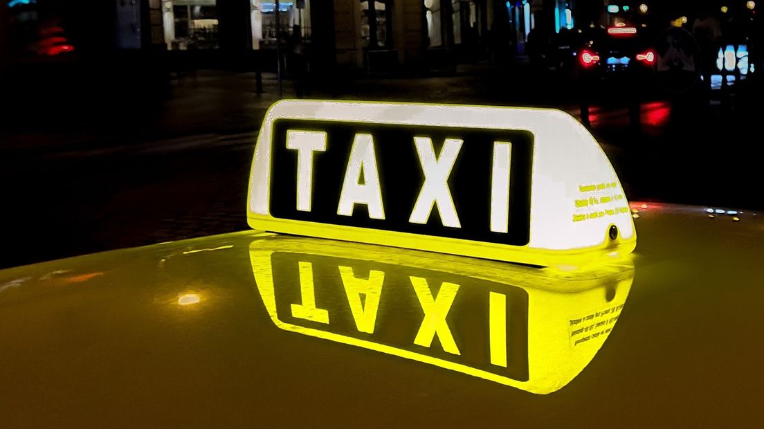 Een taxi-lampje