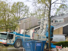 Twintig woningen Leusden ontruimd vanwege risico vallende hijskraan