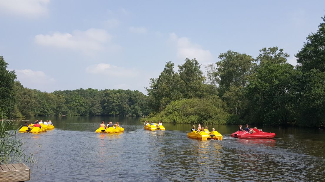 Waterfietsen bij de Leemputten Bron: Emily Halleriet